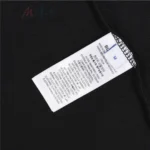 B*RBERRY cody polo shirt with check collar Black - Image 4