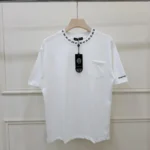 Chrome Hearts neck-logo T-shirt white