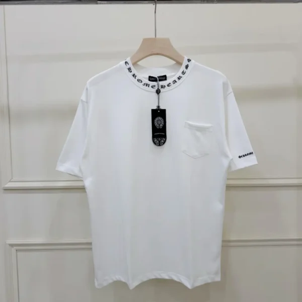 Chrome Hearts neck-logo T-shirt white