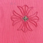 Chrome Hearts Cross-Embroidered T-Shirt Black/White/Pink - Image 6