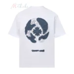 Chrome Hearts Denim Patchwork Design Short-Sleeve T-Shirt Black/White - Image 5