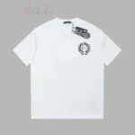 Chrome Hearts Cross Pattern Short-Sleeve T-Shirt Black/White - Image 4
