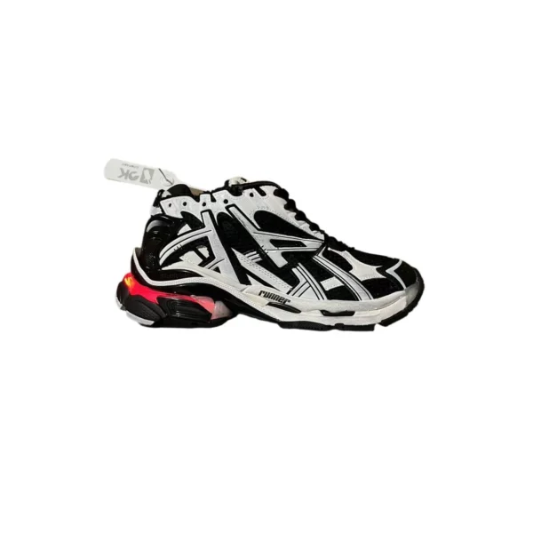 Balenciaga Runner White and Black LED