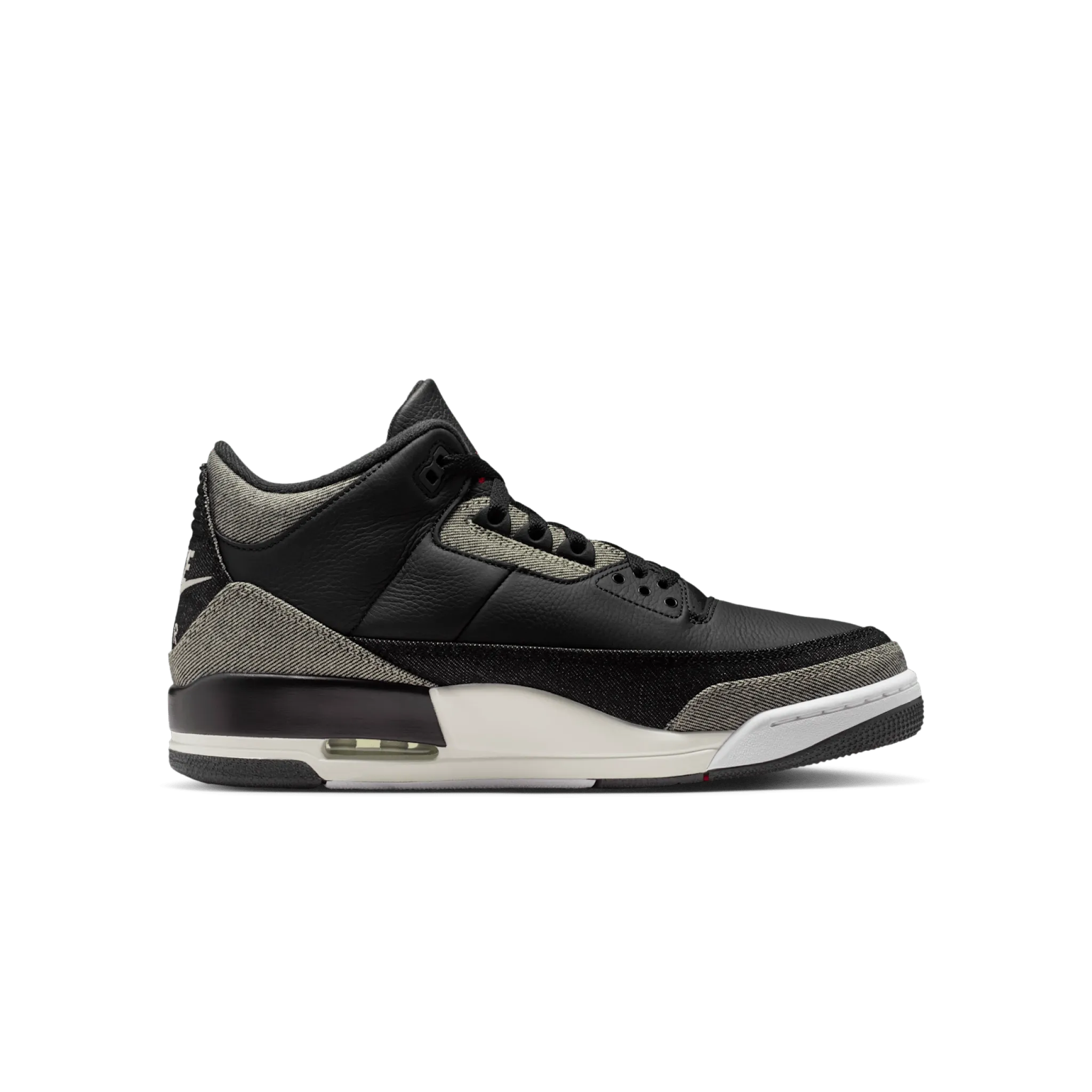 Air Jordan 3 x Levi's Black and White - Image 2