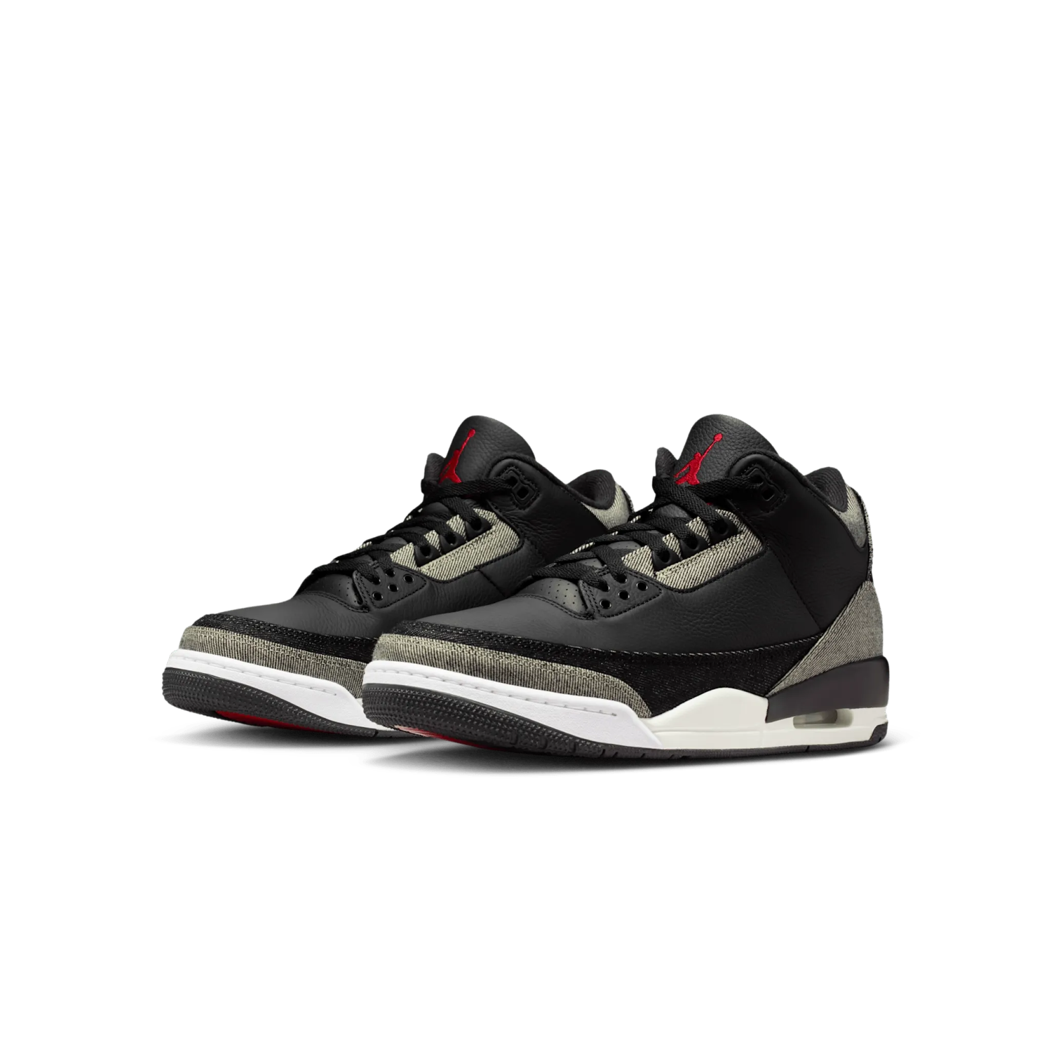 Air Jordan 3 x Levi's Black and White - Image 5