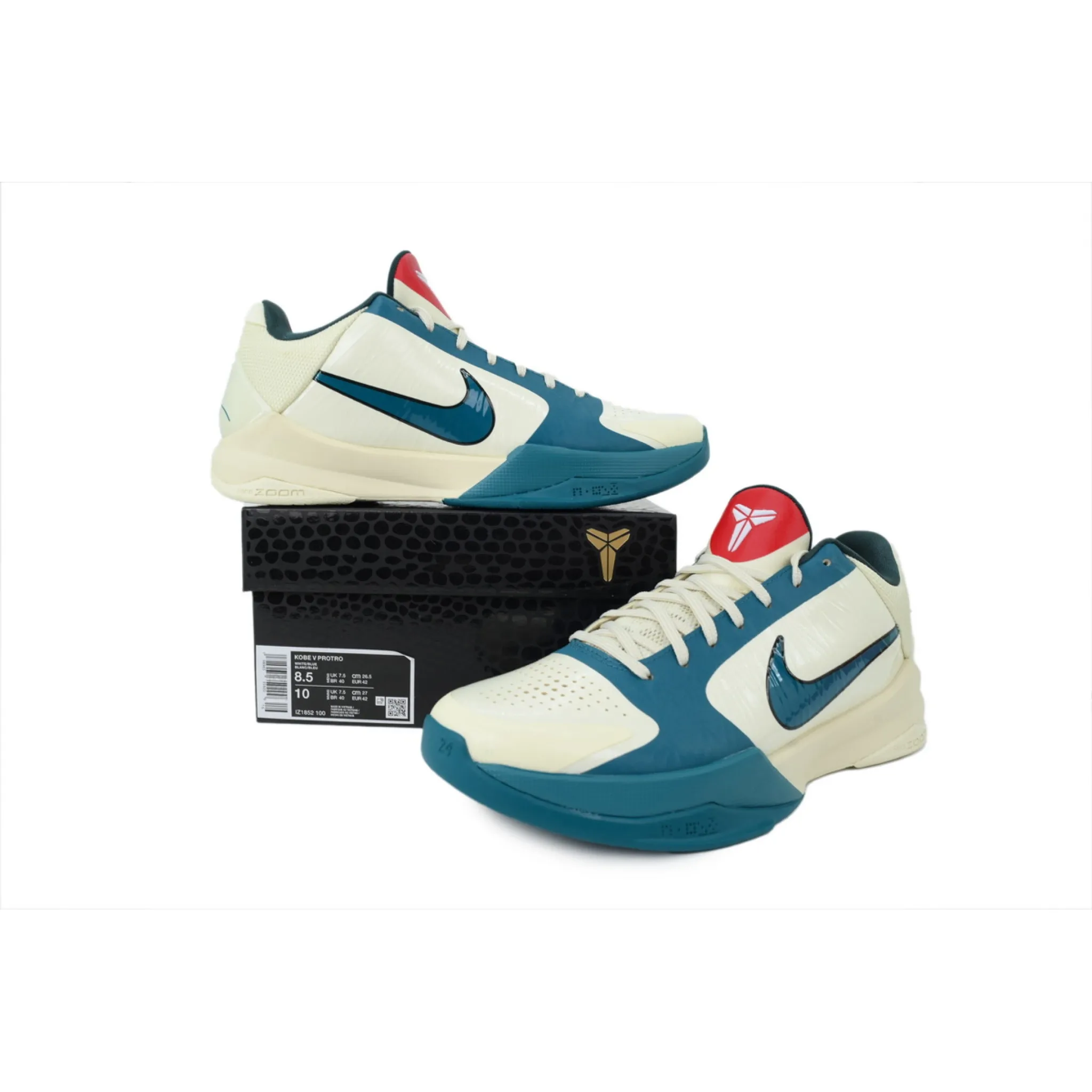 Nike Kobe 5 Protro Caitlin Clark 'Coconut Milk' - Image 5