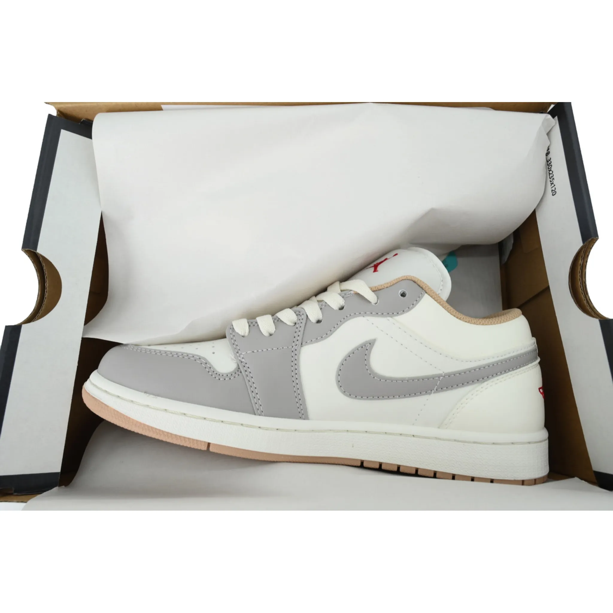 Air Jordan 1 Low 'Sail College Grey' - Image 5