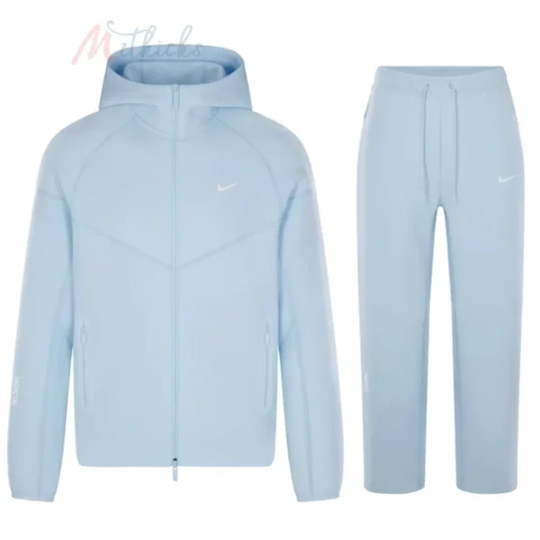 Nike x NOCTA Tech Fleece Hoodie & Joggers Set Blue