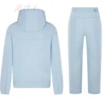 Nike x NOCTA Tech Fleece Hoodie & Joggers Set Blue - Image 2