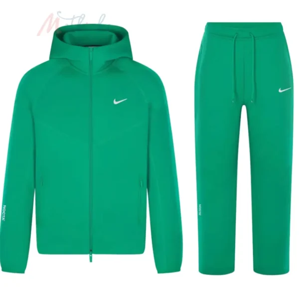 Nike x NOCTA Tech Fleece Hoodie & Joggers Set Green