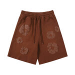 Denim Tears Mono Cotton Wreath Shorts - Image 4