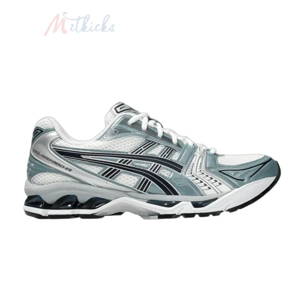 A*ics Gel Kayano 14 White Fjord Grey