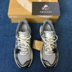 A*ICS Gel-Kayano 14 Black Glacier Grey Silver - Image 9