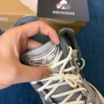 A*ICS Gel-Kayano 14 Black Glacier Grey Silver - Image 8