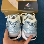 A*ics Gel Kayano 14 White Fjord Grey - Image 5