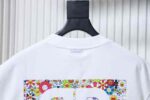 Balenciaga 25ss Sunflower Textured Seam-Sealed Short-Sleeve T-Shirt - Image 4