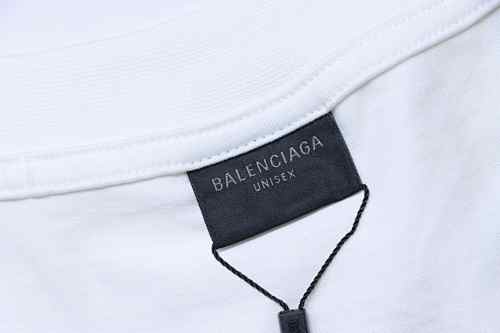 Balenciaga 25ss Sunflower Textured Seam-Sealed Short-Sleeve T-Shirt - Image 8