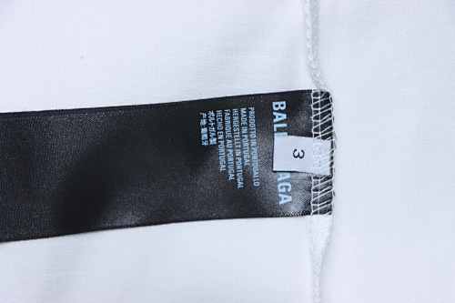Balenciaga 25ss Sunflower Textured Seam-Sealed Short-Sleeve T-Shirt - Image 10