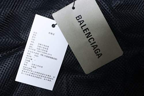 Balenciaga BLCG 26SS 3M Black and Red Embroidered Hooded Sports Jacket - Image 9