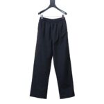 Balenciaga BLCG 26SS 3M Black and Red Embroidered Hooded Sweatpants - Image 2