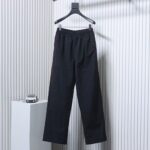 Balenciaga BLCG 26SS 3M Black and Red Embroidered Hooded Sweatpants - Image 5
