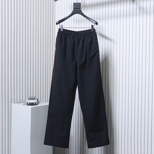 Balenciaga BLCG 26SS 3M Black and Red Embroidered Hooded Sweatpants - Image 5