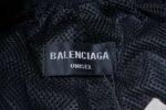 Balenciaga BLCG 26SS 3M Black and Red Embroidered Hooded Sweatpants - Image 8