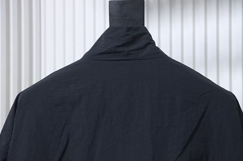 Balenciaga BLCG 26SS Cursive Signature Embroidered Hooded Sports Jacket - Image 4