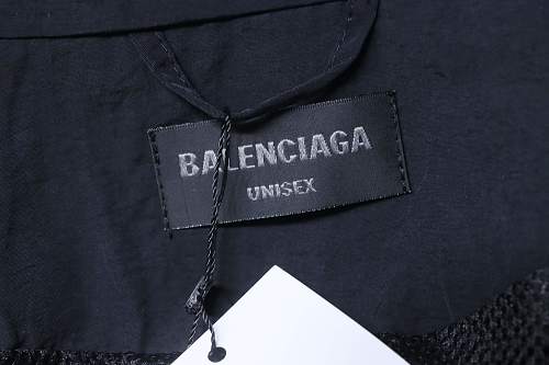Balenciaga BLCG 26SS Cursive Signature Embroidered Hooded Sports Jacket - Image 8