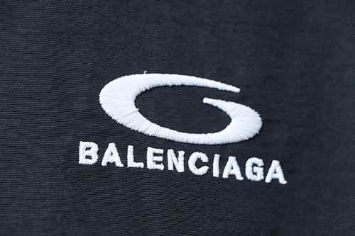 Balenciaga BLCG 26SS Front and Back Half Ring Embroidered Tracksuit Jacket - Image 8