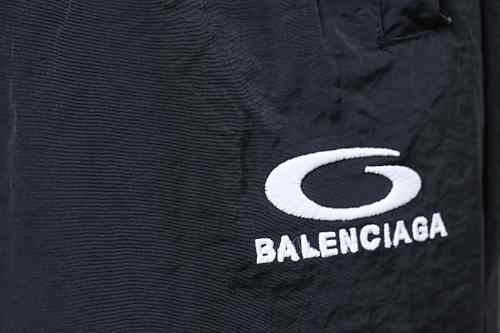 Balenciaga BLCG 26SS Front and Back Half Ring Embroidered Tracksuit Pants - Image 9