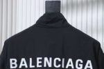 Balenciaga Mirrored Letter Embroidery Sports Jacket - Image 6