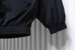 Balenciaga Mirrored Letter Embroidery Sports Jacket - Image 10