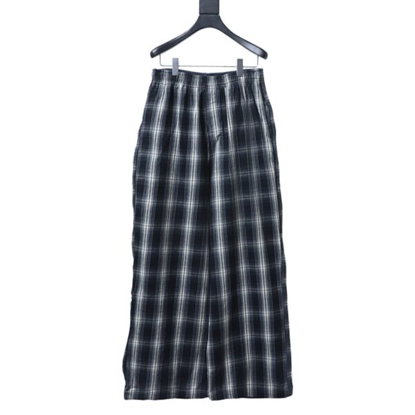 Balenciaga Patchwork Plaid Sweatpants