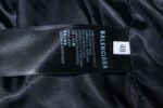 Balenciaga BLCG 26SS 3M Embroidered Grey Manchester United Baseball Flight Leather Jacket - Image 8