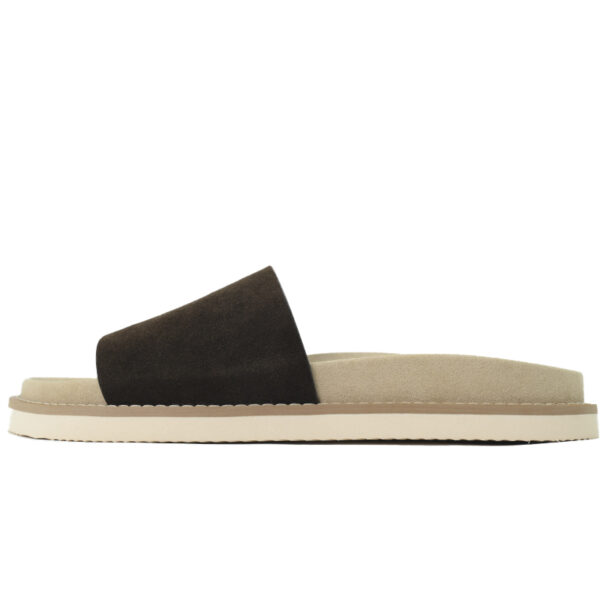 Brunello Cucinelli Slide Sandals Coffee