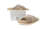 Brunello Cucinelli Suede Slide Sandals Beige - Image 8