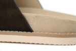 Brunello Cucinelli Suede Slide Sandals Coffee - Image 5