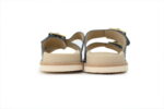 Brunello Cucinelli Suede Slide Sandals Grey - Image 3