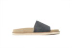 Brunello Cucinelli Suede Slide Sandals Grey - Image 12