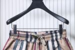 Burberry 22SS Checkered Stretch Drawstring Shorts - Image 3