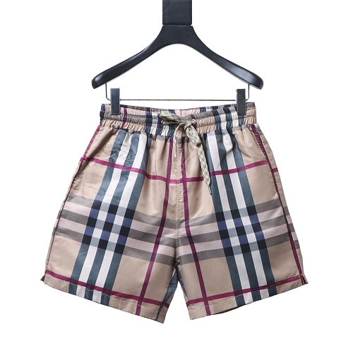 Burberry 22SS Checkered Stretch Drawstring Shorts