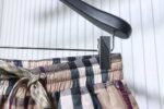 Burberry 22SS Checkered Stretch Drawstring Shorts - Image 6