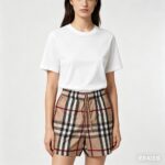 Burberry 22SS Checkered Stretch Drawstring Shorts - Image 11