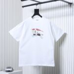 Burberry 25ss Color Block Equestrian Embroidered Short-Sleeve T-Shirt - Image 6