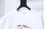 Burberry 25ss Color Block Equestrian Embroidered Short-Sleeve T-Shirt - Image 8