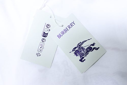 Burberry 25ss Color Block Equestrian Embroidered Short-Sleeve T-Shirt - Image 13