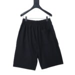 Burberry 25ss Cursive Letter Flocked Logo Shorts - Image 2