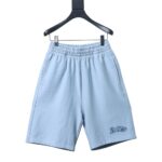 Burberry 25ss Cursive Letter Flocked Logo Shorts - Image 3