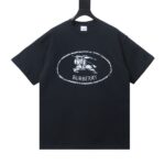 Burberry 26SS Knight Horse Stamp Crew Neck Short-Sleeve T-Shirt